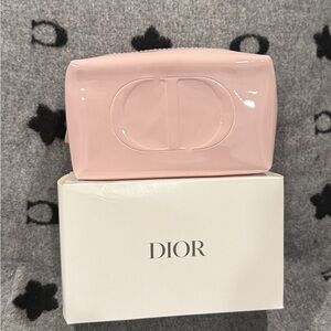 Dior pink pouch bag
